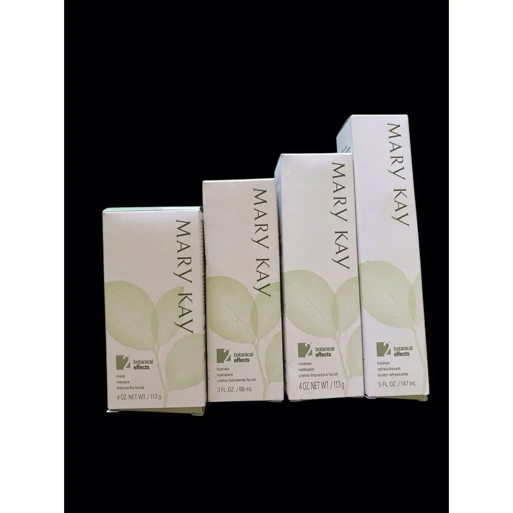 Mary Kay * Botanical Effects Formula 2 Freshen Cleanse Hydrate Mask * Lot 4 NEW